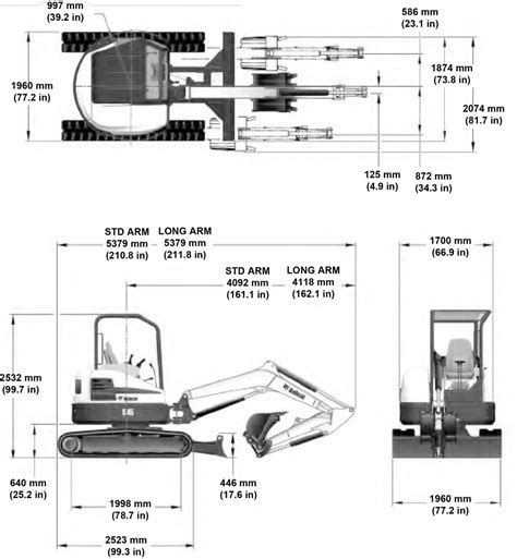 bobcat e45 specifications